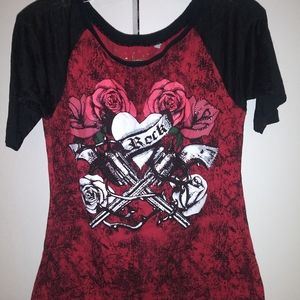 Rock n roll cowgirl top